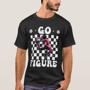 Camiseta Ir Patinaje Artístico Patinadora Patinaje Sobre Hi