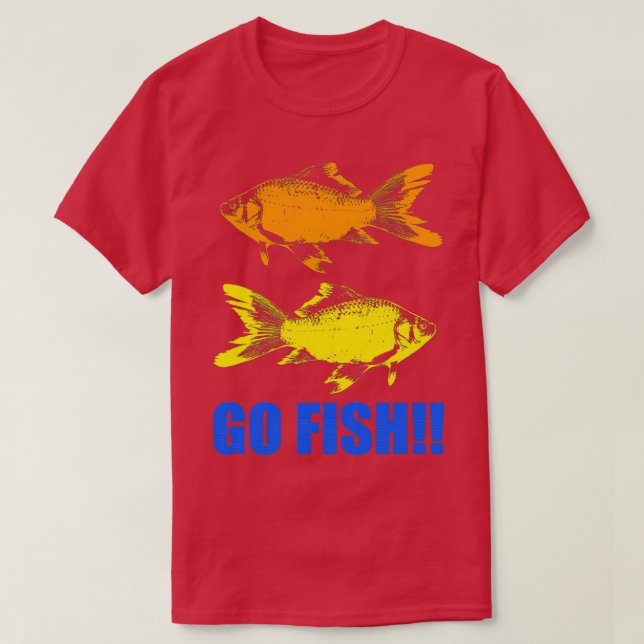 CAMISETA IR PESCADO (Diseño del anverso)