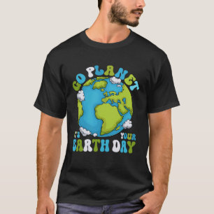 Camiseta Ir Planeta Es tu Tierra Tierra de Groovy