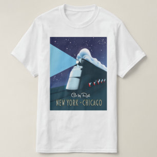 Camiseta "Ir por tren" Nueva York - Chicago
