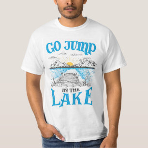 Camiseta Ir Saltar En El Lago