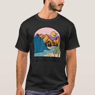 Camiseta Ir Salvaje Por Un Tiempo La Aventura Llama Montaña