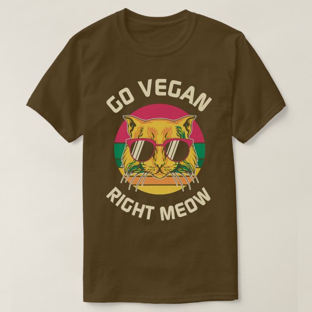 Camiseta Ir Vegan derecho mow (Diseño del anverso)
