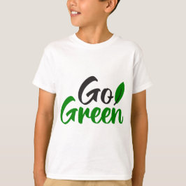 Camiseta Ir verde