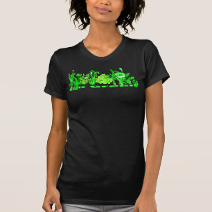 Camiseta Ir Verduras verdes
