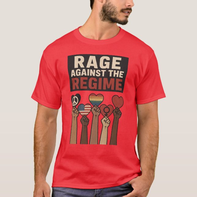 CAMISETA IRA CONTRA EL RÉGIMEN (Anverso)