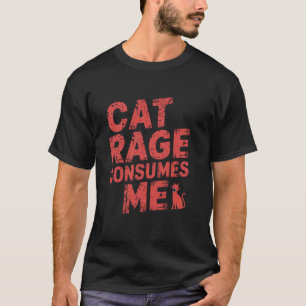 Camiseta Ira de gato me consume