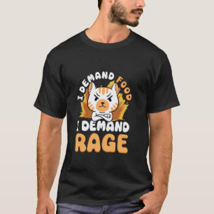 Camiseta Ira de gato me consume Humor Meme