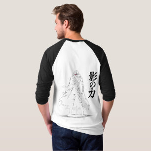 Camiseta Ira de la Sombra: Poder Ninja de Doble Cara