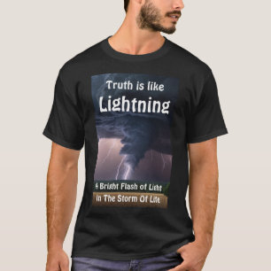 Camiseta "Ira del cielo: relámpagos desatados"