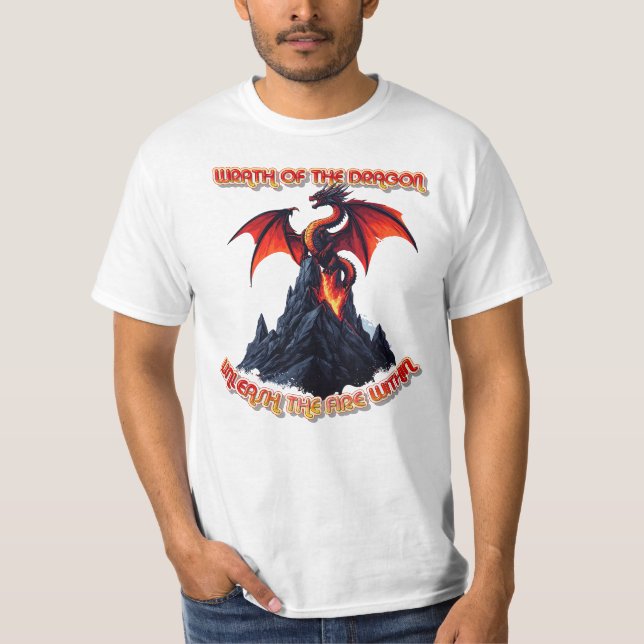 Camiseta Ira del Dragón (Anverso)
