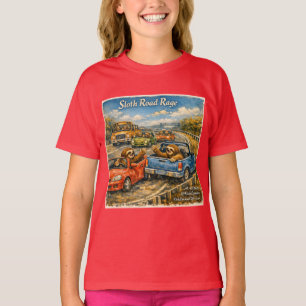 Camiseta Ira en la carretera de los perezosos – Coche de ac