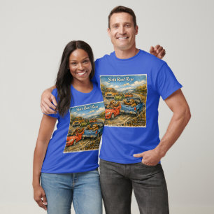 Camiseta Ira en la carretera de los perezosos – Coche de ac