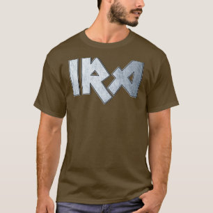Camiseta Ira metalizado fuerte