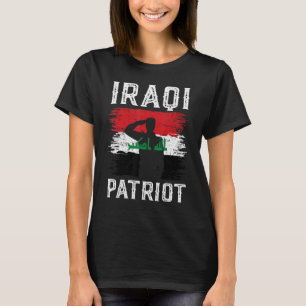 Camiseta Irak Patriota Irak Bandera Irak Bagdad ama Irak Ir
