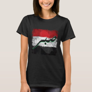 Camiseta Irak Patriota Irak Bandera Irak Bagdad ama Irak Ir
