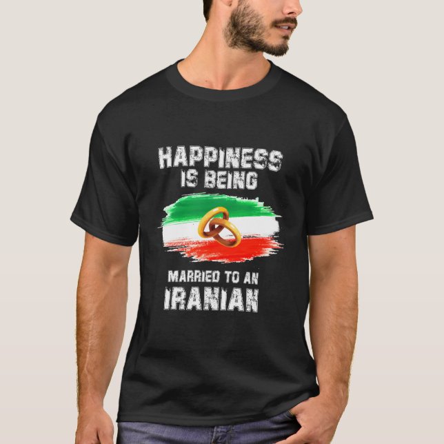 Camiseta Irán: Boda iraní iraní, patrimonio matrimonial de  (Anverso)