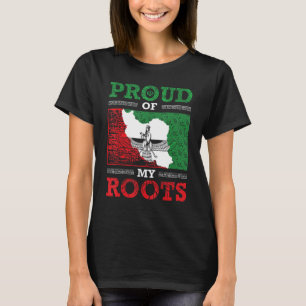 Camiseta Irán: Irán: Bandera iraní persa Irán, remonta al f