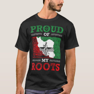 Camiseta Irán: Irán: Bandera iraní persa Irán, remonta al f
