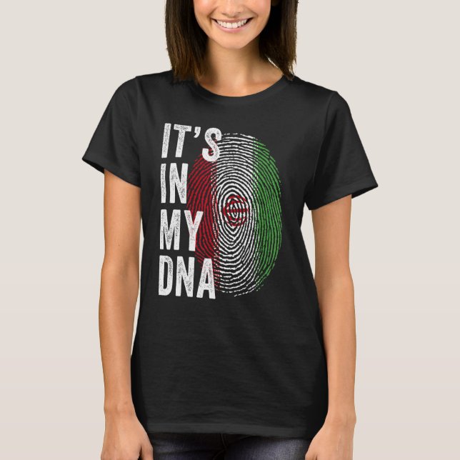 Camiseta Iran It's In My DNA Cute Iranian Fingerprint Iran  (Anverso)