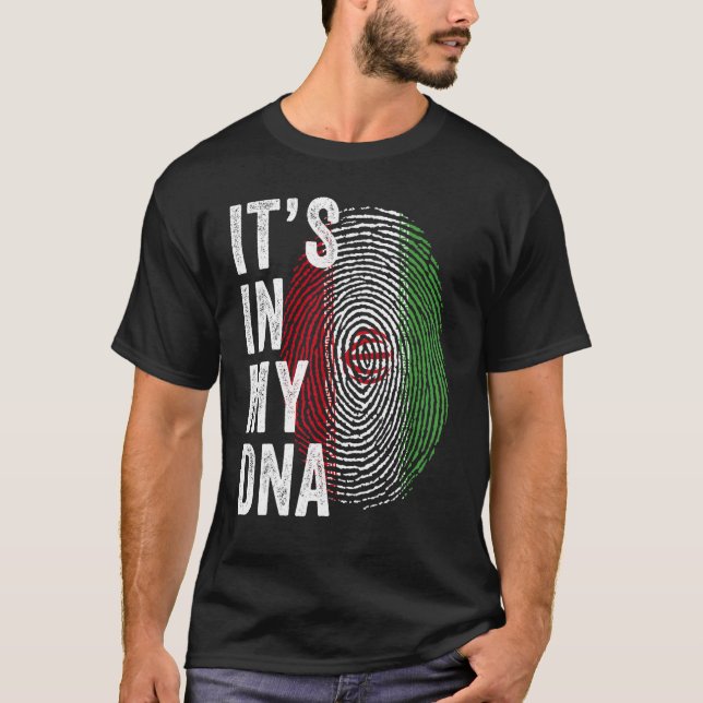 Camiseta Iran It's In My DNA Cute Iranian Fingerprint Iran  (Anverso)