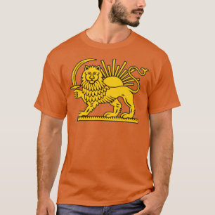 Camiseta Irán Leon Sun Achaemenid Imperio Safávida Dinastía