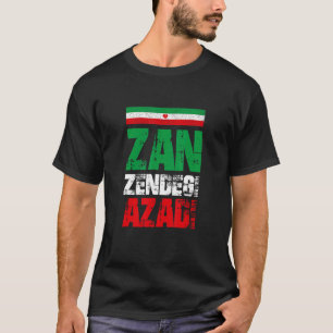 Camiseta Irán libre Zan Zendegi Azadi Libertad Irán Azadi