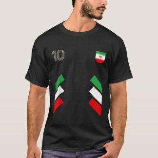 Camiseta Irán Retro10 Fútbol Bandera de Irán