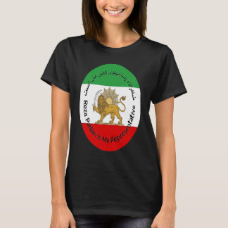 Camiseta Irán: Reza Pahlavi es mi vida como representante