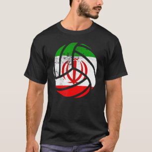 Camiseta Irán Voleibol Iraníes Bandera Voleibol Hombres Muj
