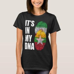 Camiseta Iraní y birmano mezclan patrimonio de ADN