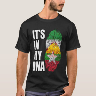Camiseta Iraní y birmano mezclan patrimonio de ADN