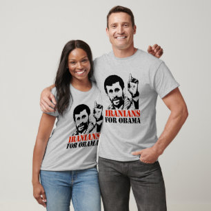 CAMISETA IRANÍES POR OBAMA