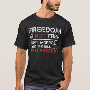 Camiseta Iraq Veterano OIF OEF Estados Unidos Libertad Iraq