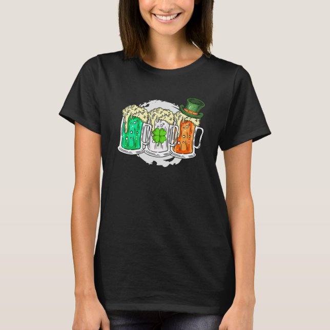 Camiseta Ireland beer Irish St Patrick's Day (Anverso)