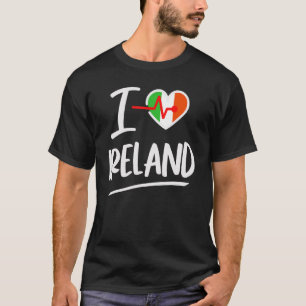 Camiseta Ireland  I love Ireland I heart Ireland
