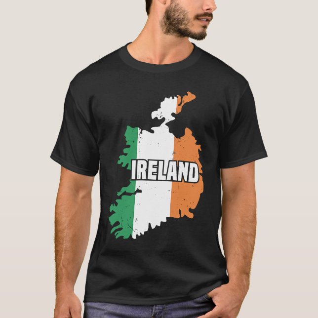 Camiseta Ireland Irish Home Pride Irish Flag  1 (Anverso)