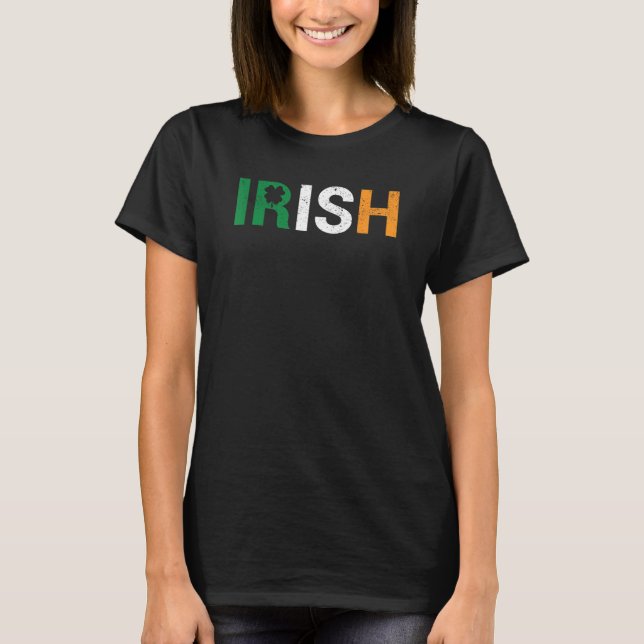Camiseta Ireland Pride Funny Shamrock Leprechaun Patriotic  (Anverso)