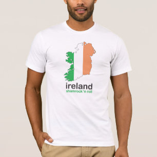 Camiseta ireland shamrock n roll tee