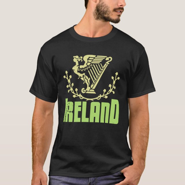 Camiseta Ireland USA America Irish Gaelic American (Anverso)