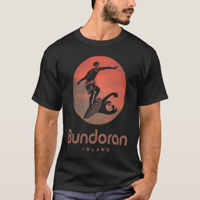 Camiseta Ireland windsurfing surfing surfer Bundora (Anverso)