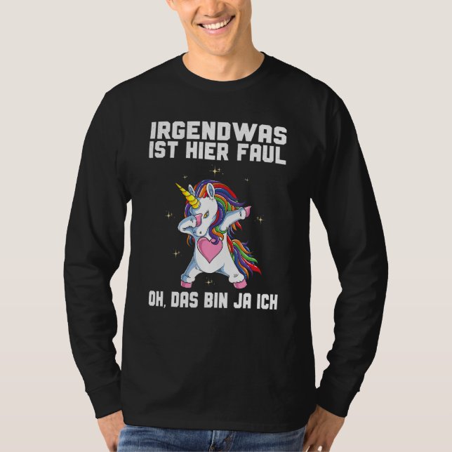 Camiseta Irgendwas Ist Hier Lal Oh Das Bin Ja Ich Kinder Un (Anverso)