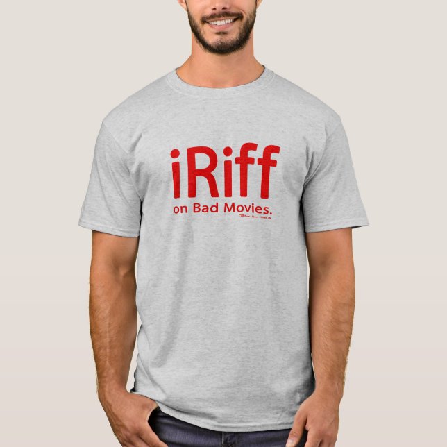 Camiseta iRiff (en malas películas) (Anverso)