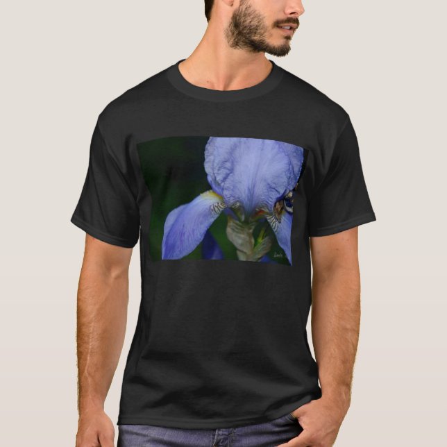 Camiseta Iris azul (Anverso)