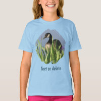 Iris de ganso de Canadá Arte animal 