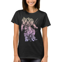Iris Digital Art Sketch Transparshirt