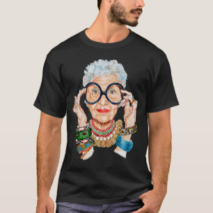 Camiseta Iris Fashion Apfel es, en última instancia, una fo