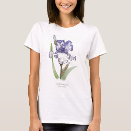 Camiseta Iris rufado morado