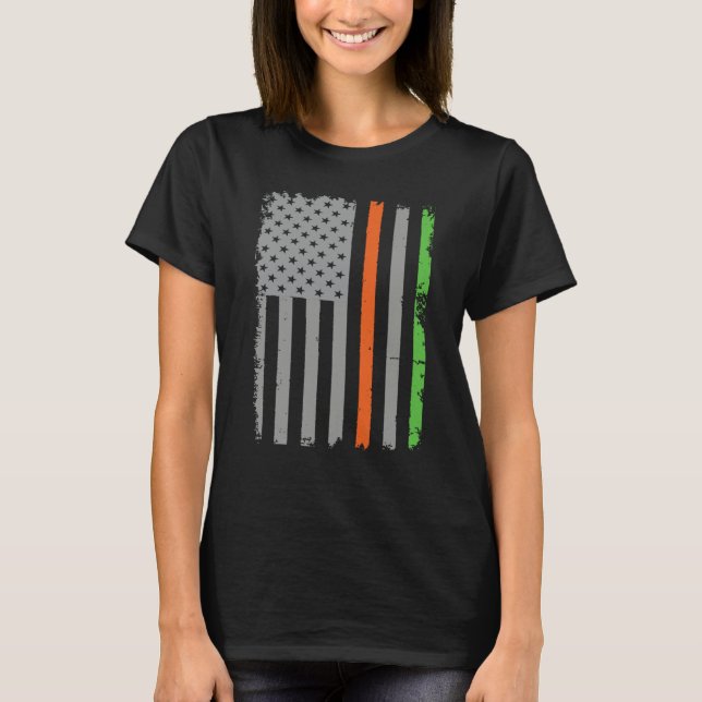 Camiseta Irish American Flag (Anverso)