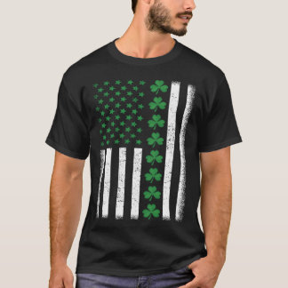 Camiseta Irish American Flag St Patrick s Day